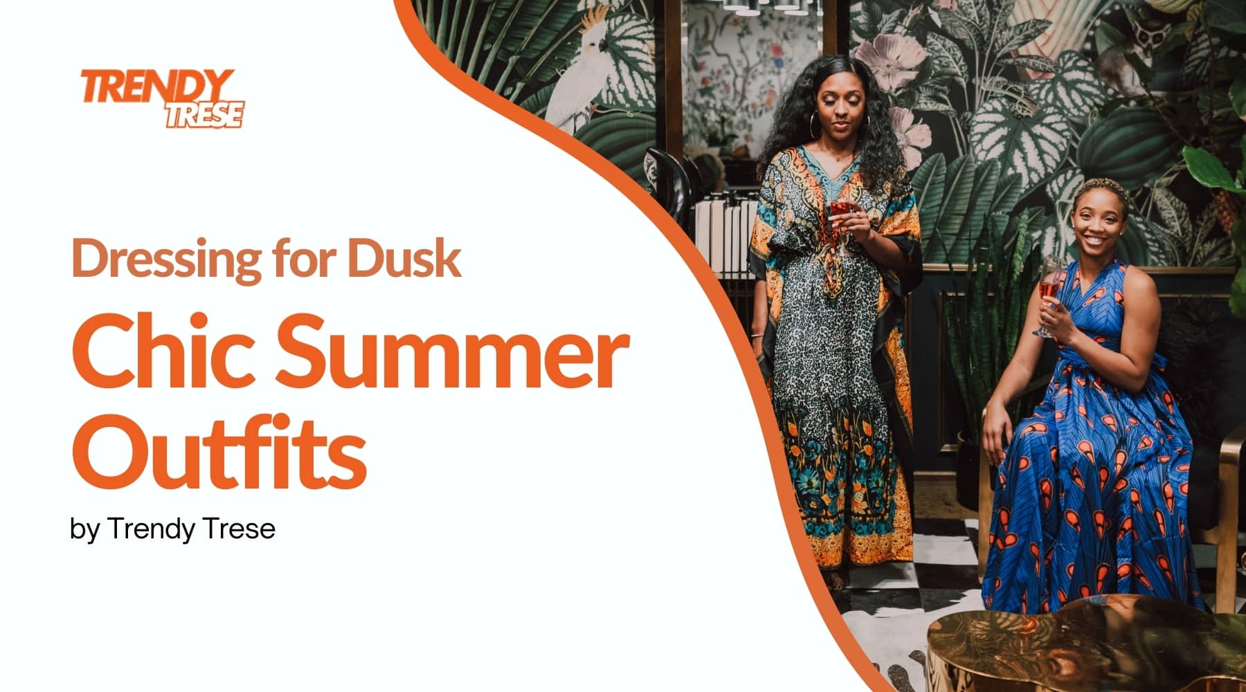 Kleden voor de schemering: chique zomeroutfits van Trendy Trese